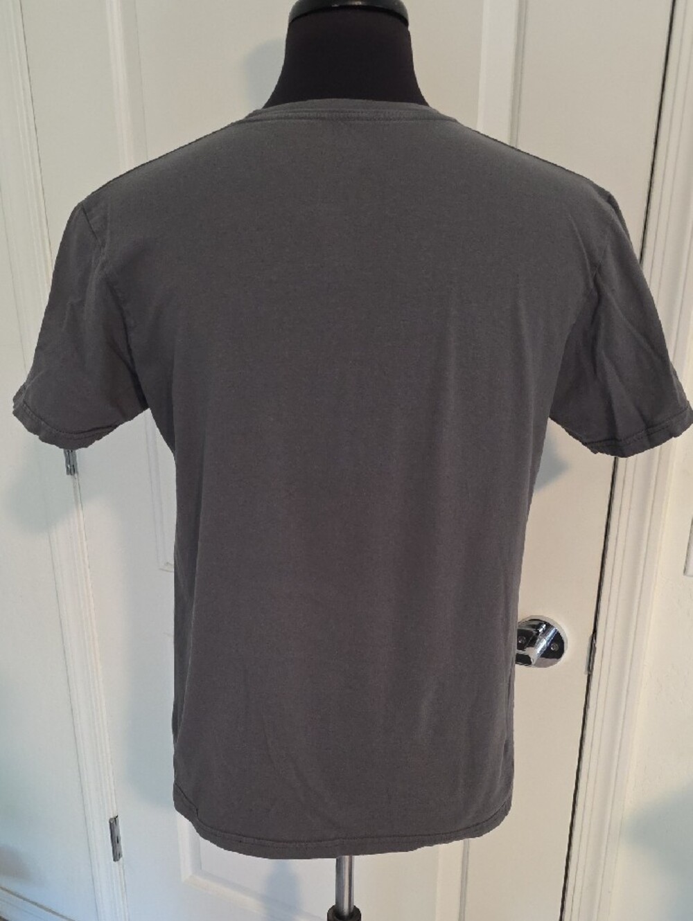 Marmot Charcoal Graphic Mountain Tee with Yellow & Teal Accents - Picture 3 of 6